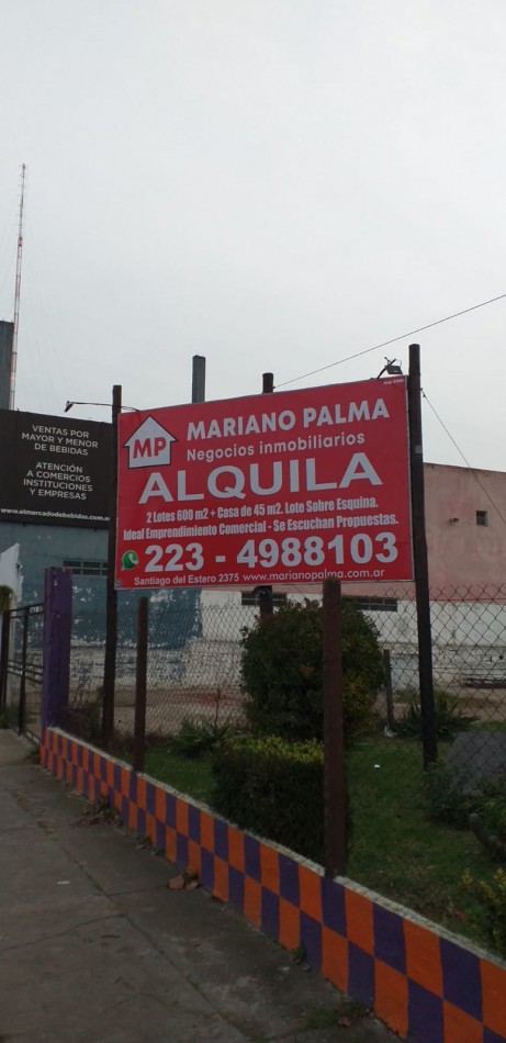 IMPORTANTE ESQUINA EN ALQUILER COMERCIAL. VARIOS RUBROS